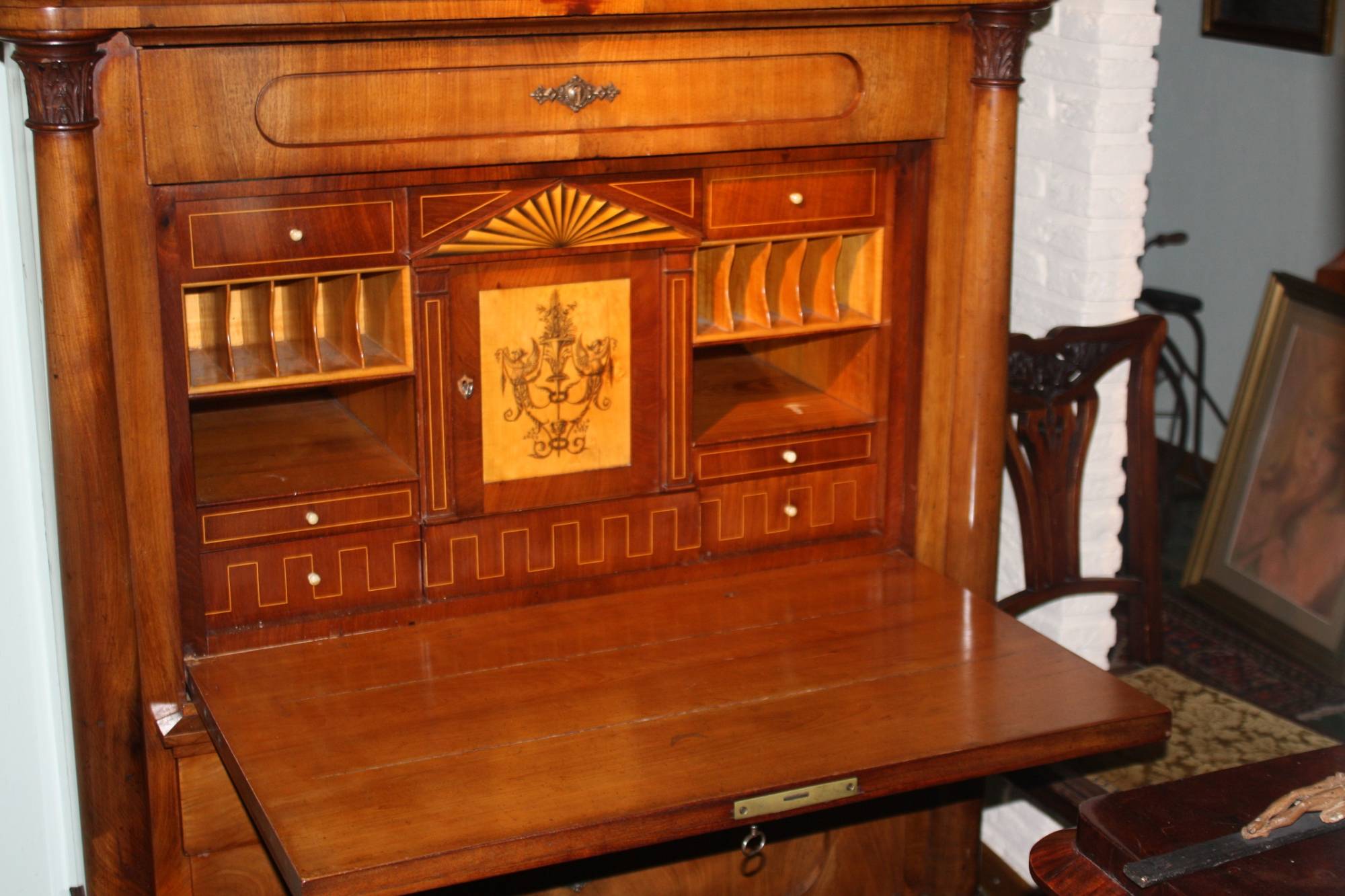 Sekretär, Biedermeier, um 1820