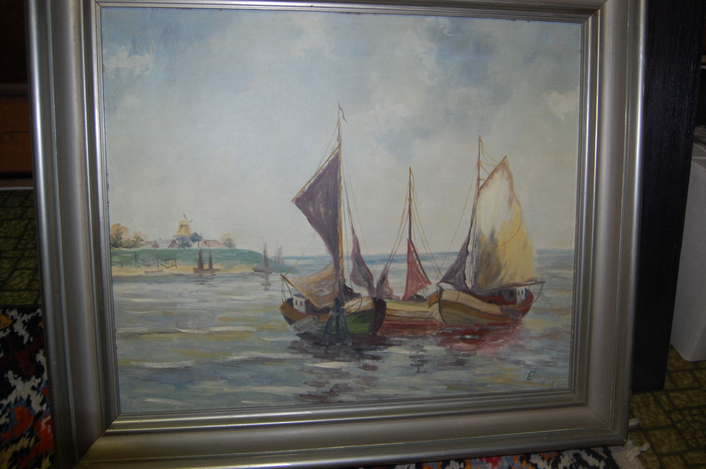 Ölgemälde G. Jansen