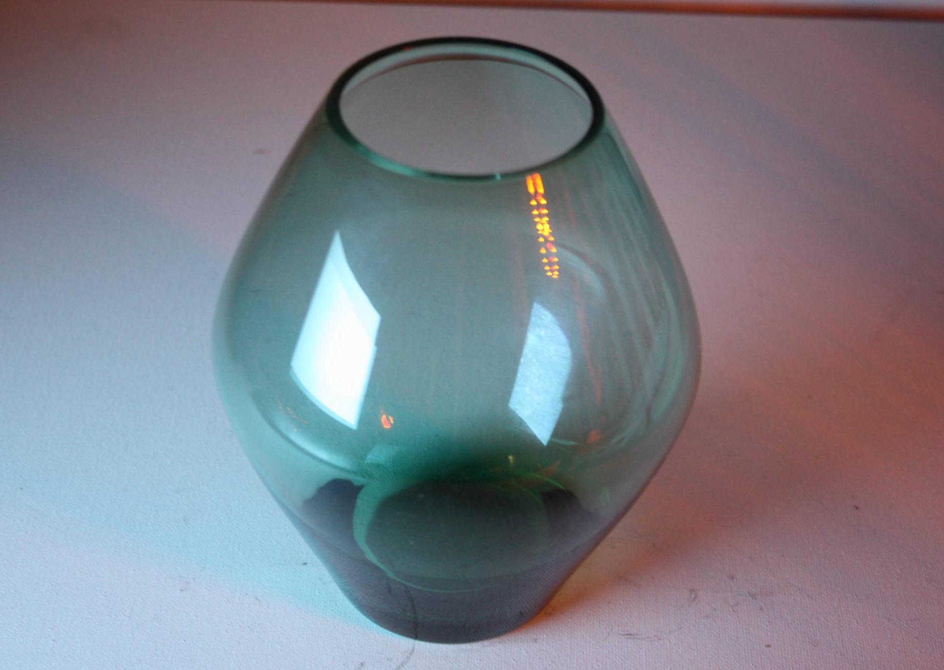 Turmalin Vase, Wilhelm Wagenfeld, wohl WMF, 1960er
