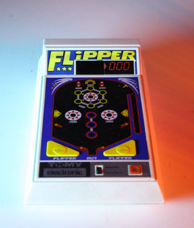 Handheld Spiel "Flipper", 1979, Takara Tomy, Japan