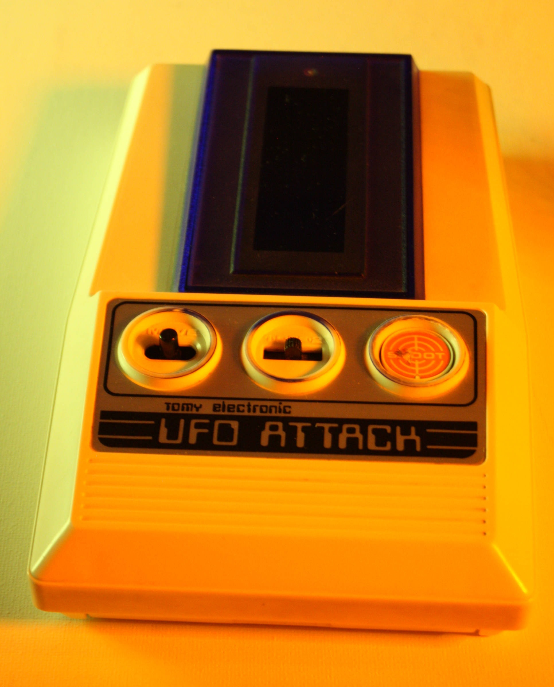 Handheld Spiel "UFO ATTACK", Takara Tomy, 1980