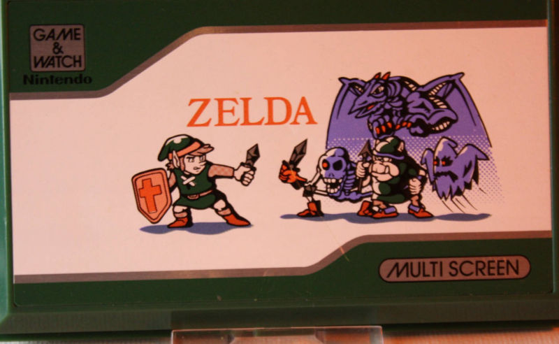 Handheld Spiel "ZELDA", Nintendo Game & Watch, 1989
