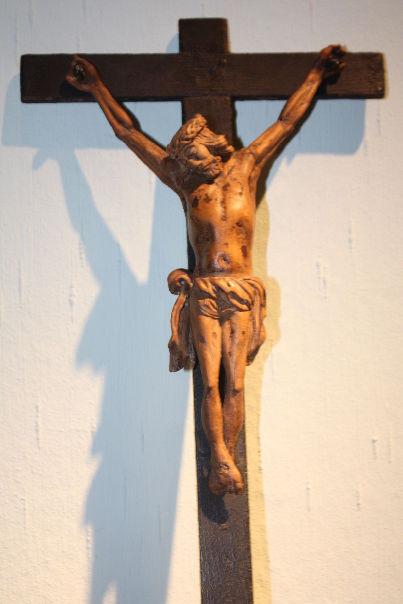 Christus-Figur am Kreuz, um 1800