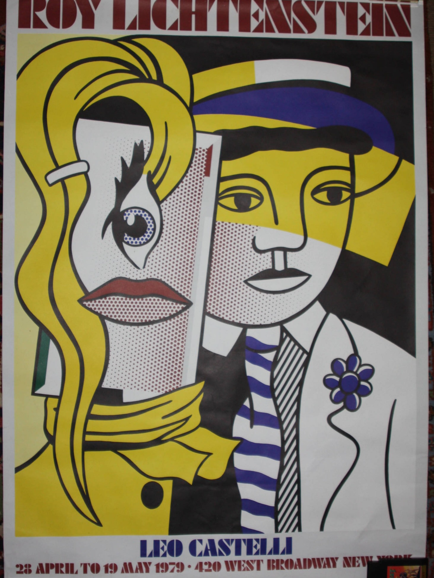 Roy Lichtenstein Original Poster