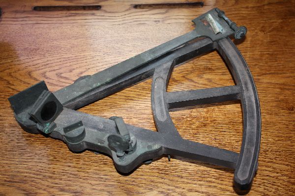 Antiker Sextant Nautisches Instrument
