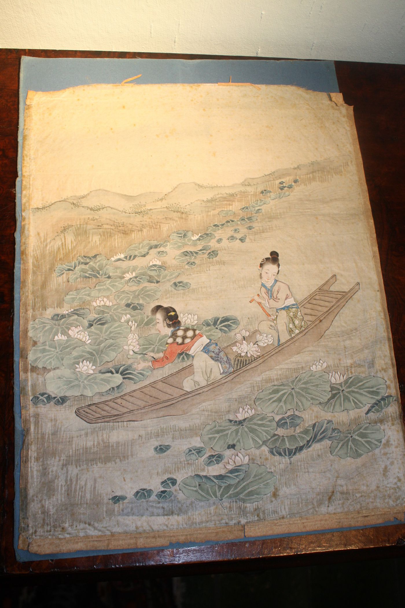 Seidenmalerei, Japan, 19. Jahrhundert